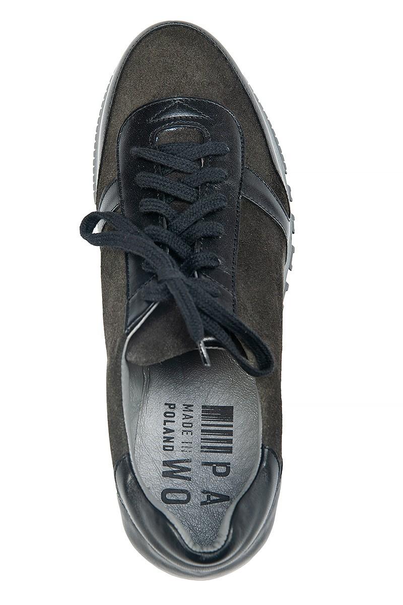czarne sneakersy męskie
