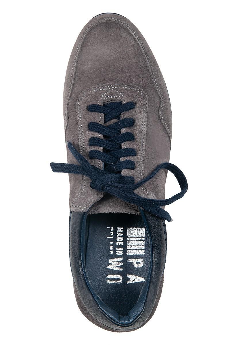 szare zamszowe buty męskie