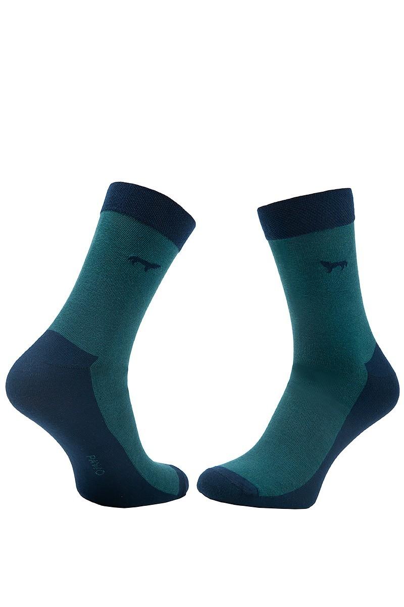 zielone skarpety zimowe, skarpety męskie na prezent