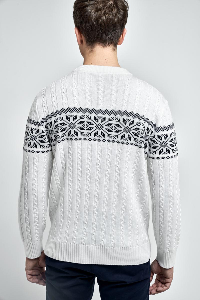 zimowy sweter męski, świąteczny sweter na prezent, zimowy sweter męski pod choinkę