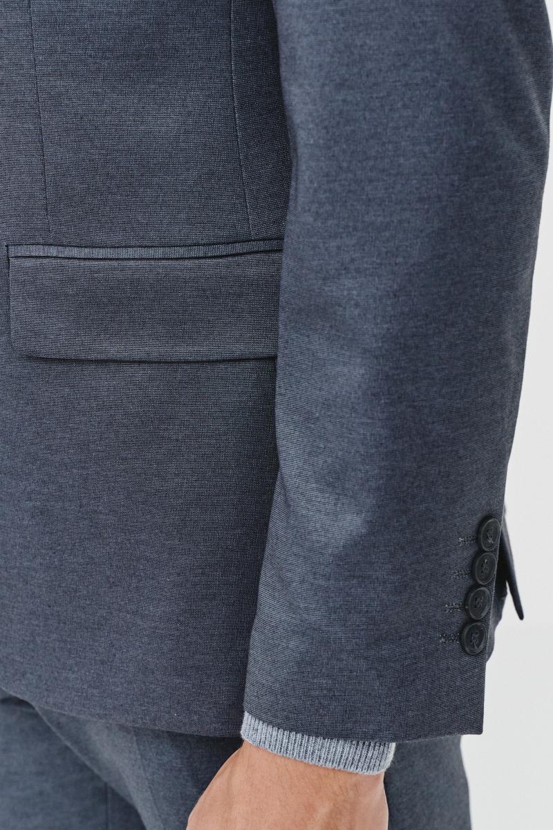 CIEMNOSZARA DZIANI NOWA MARYNARKA MĘSKA NA JESIEŃ