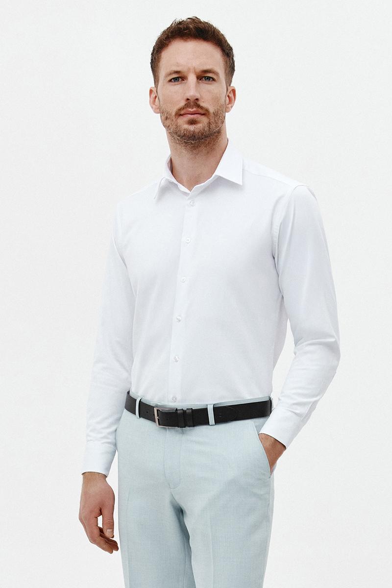 biała klasyczna koszula męska