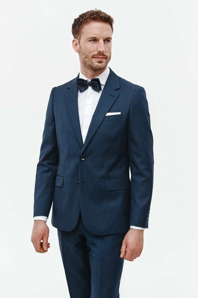 granatowa marynarka męska