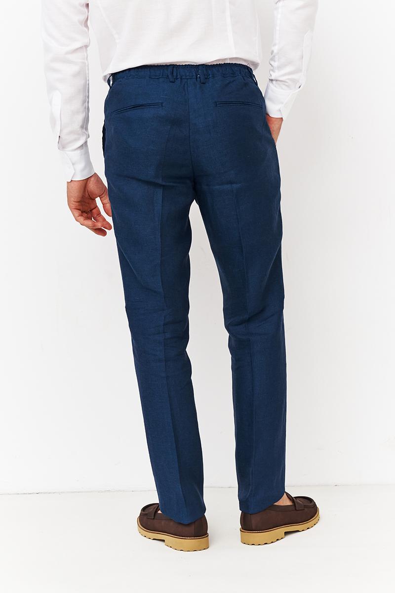 lniany garnitur męski