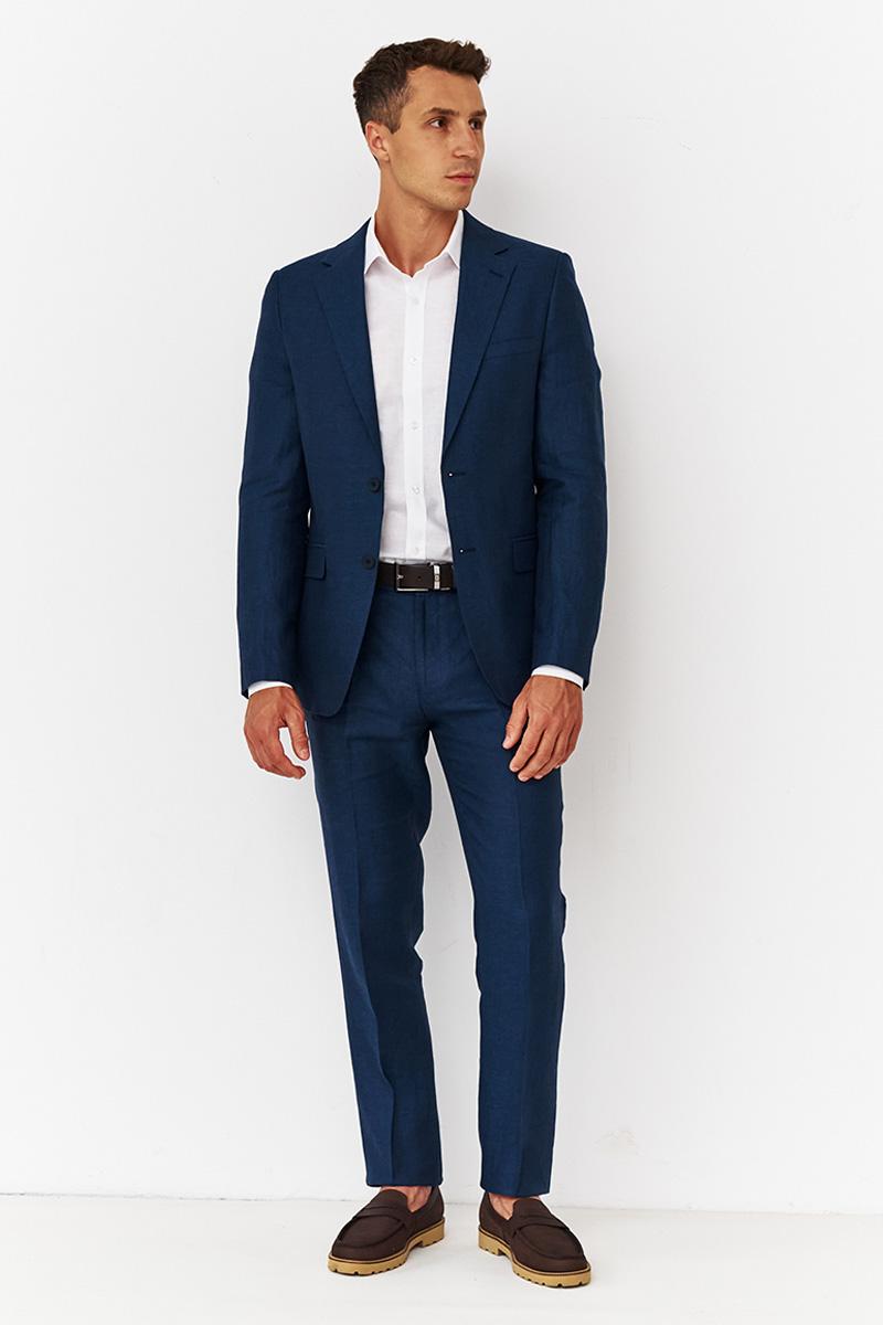 lniany garnitur męski
