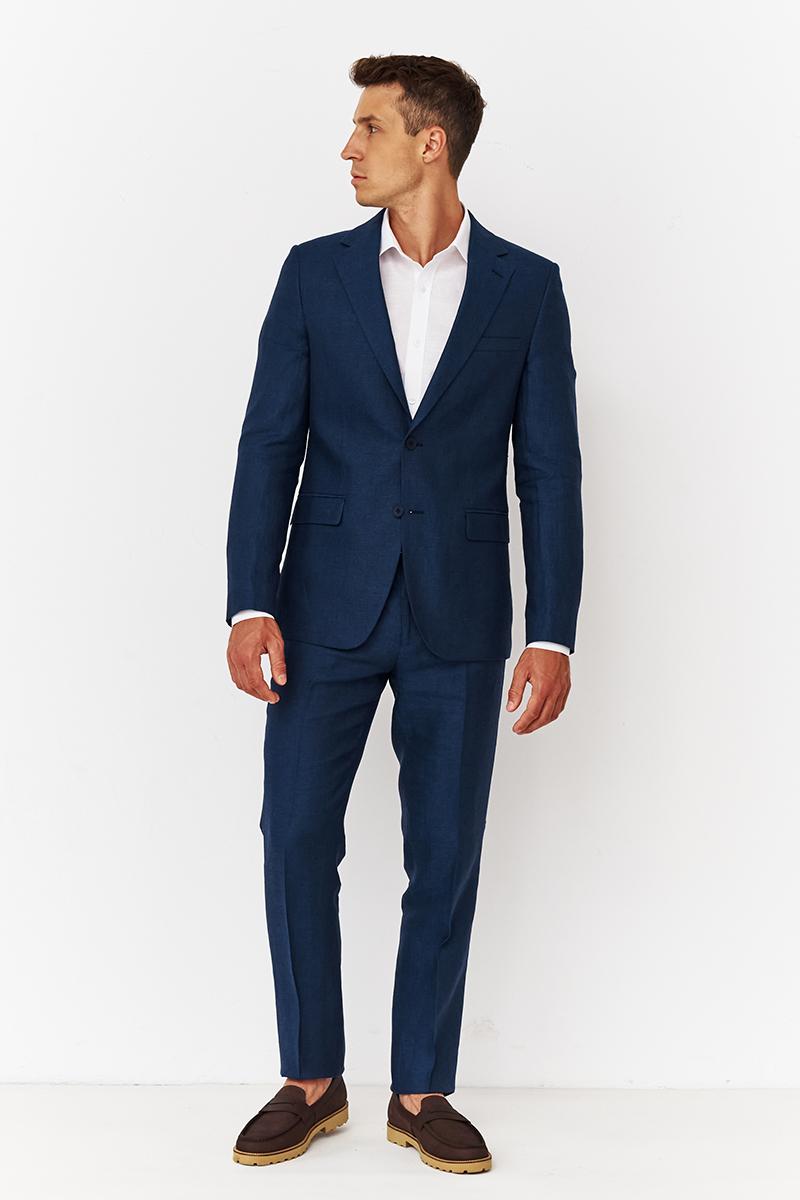 lniany garnitur męski