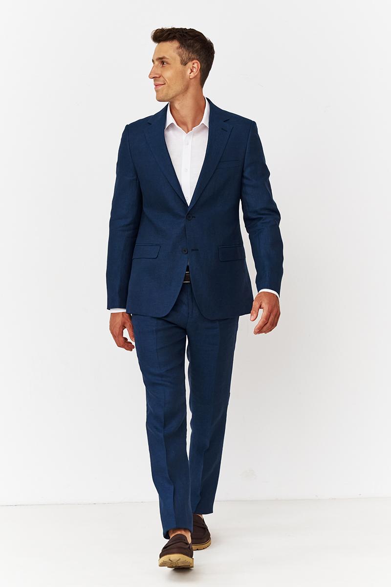 lniany garnitur męski
