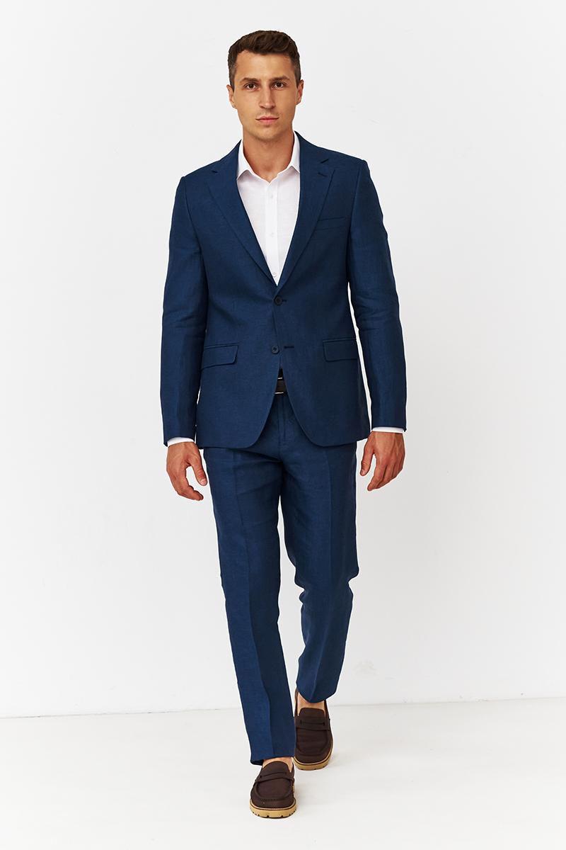 lniany garnitur męski