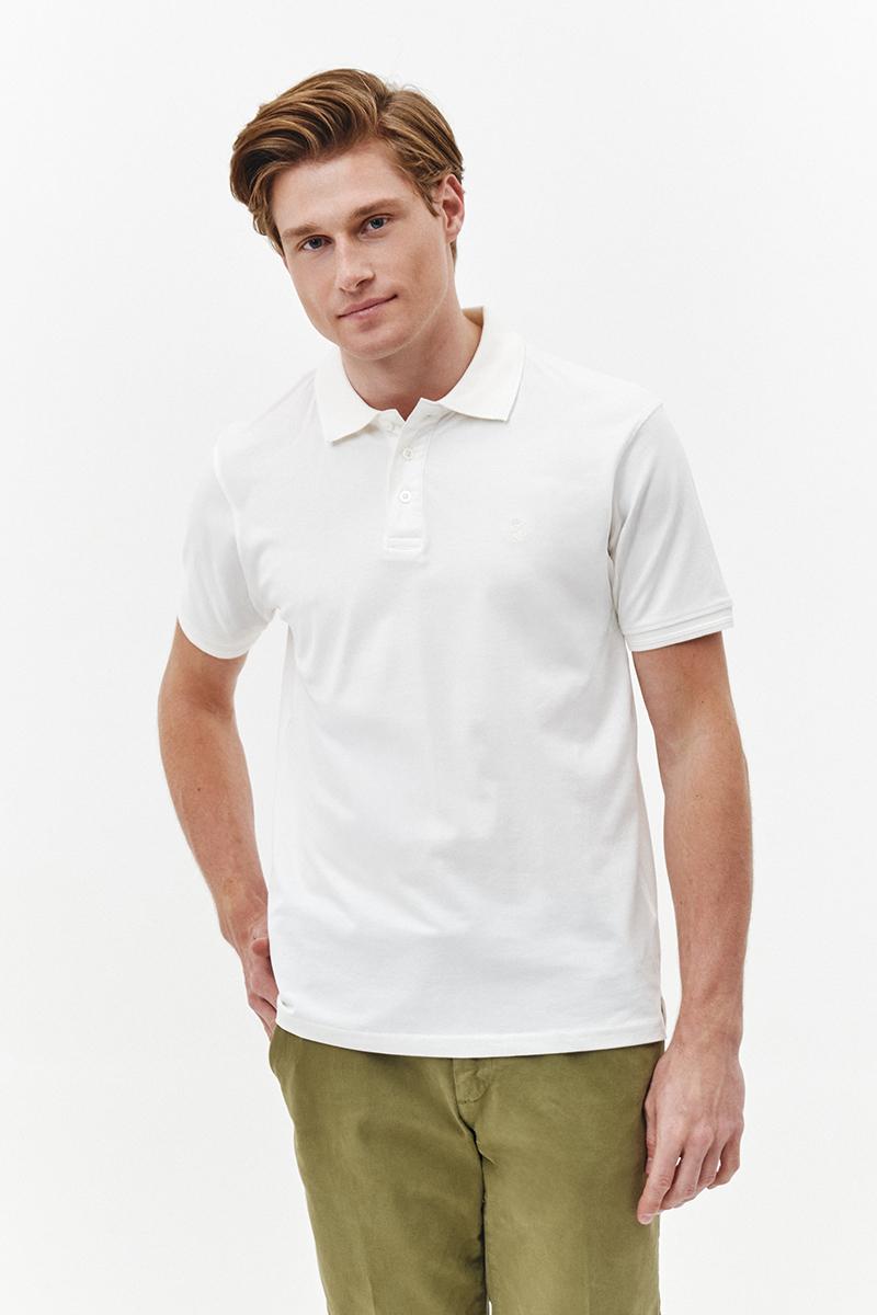 białe polo męskie