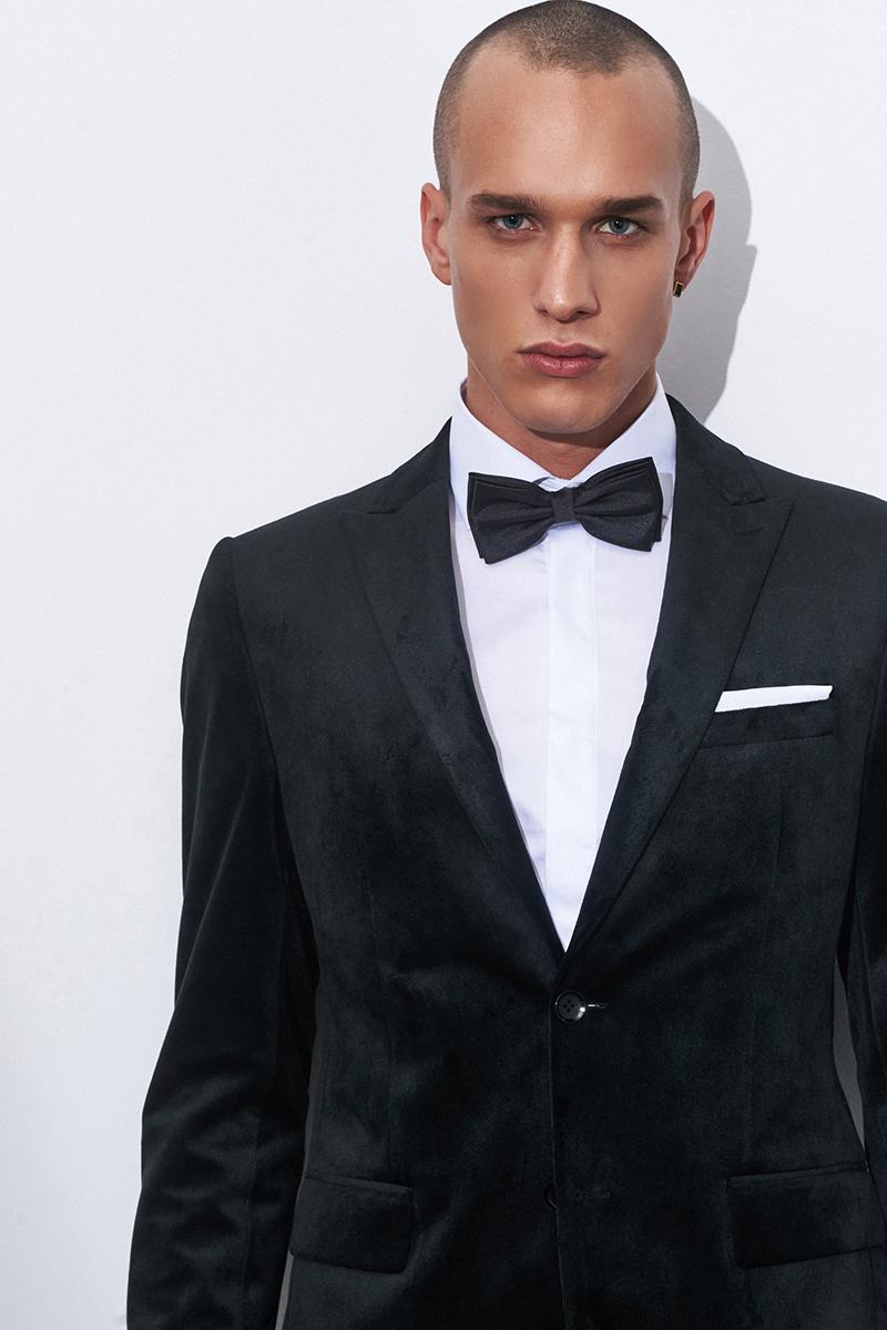 aksamitna marynarka męska