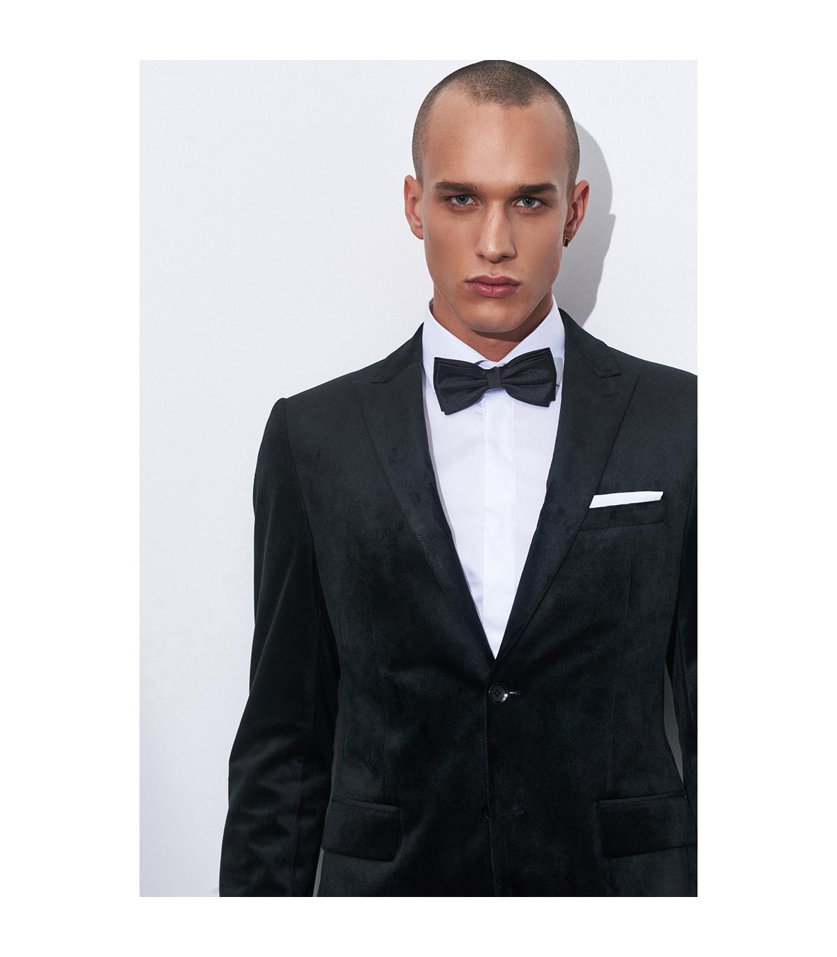 aksamitna marynarka męska