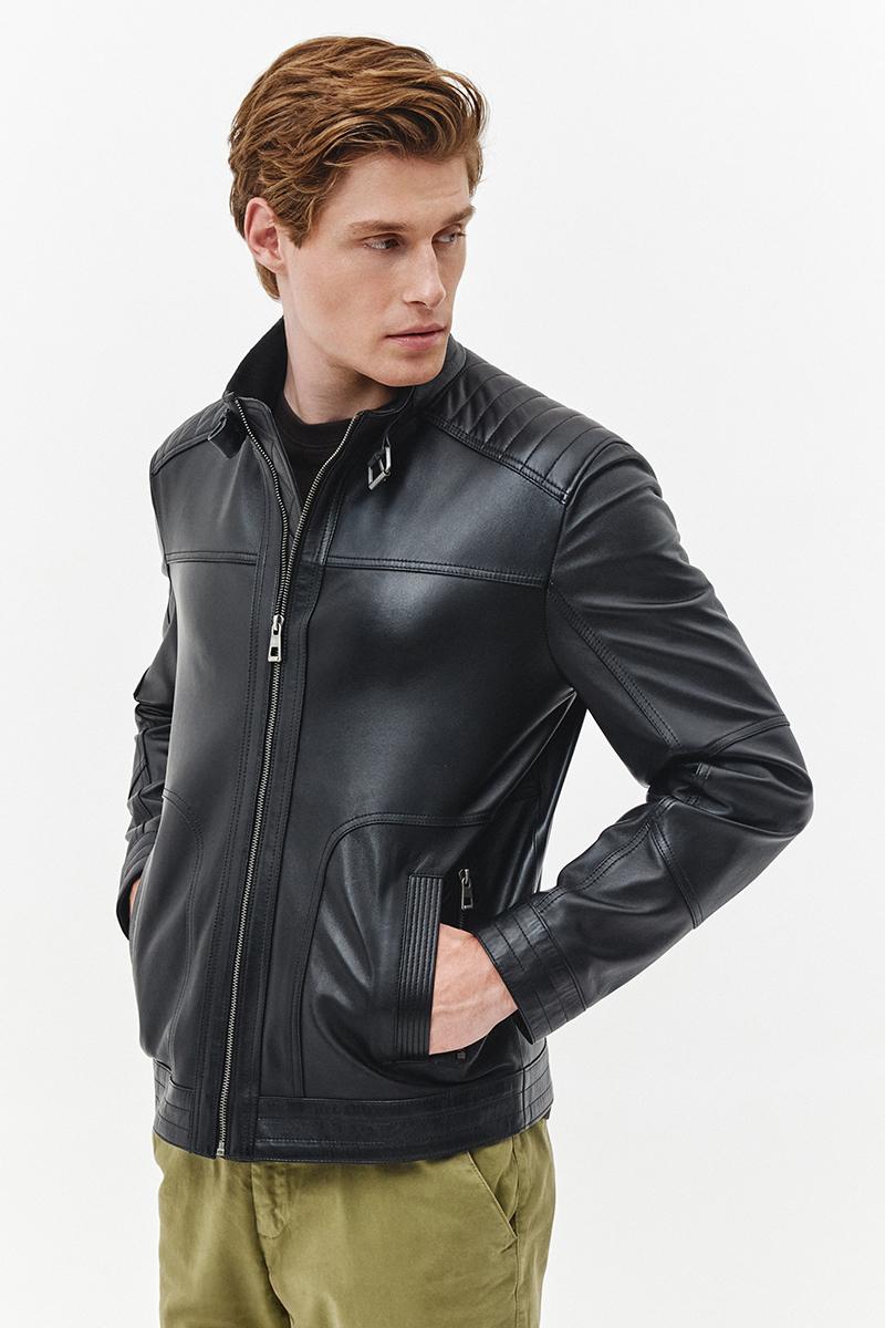 kurtka ze skóry jagnięcej