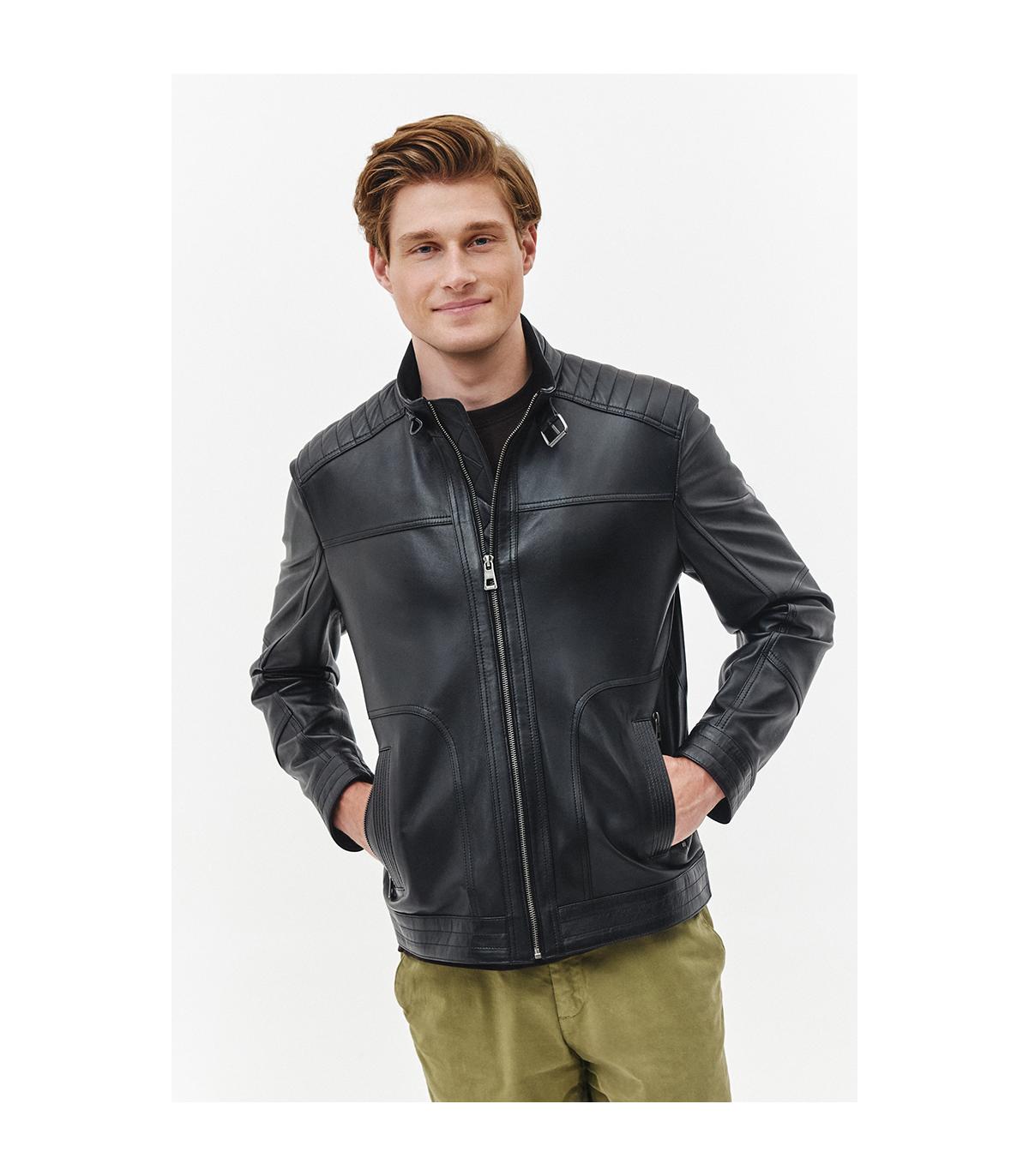 kurtka ze skóry jagnięcej