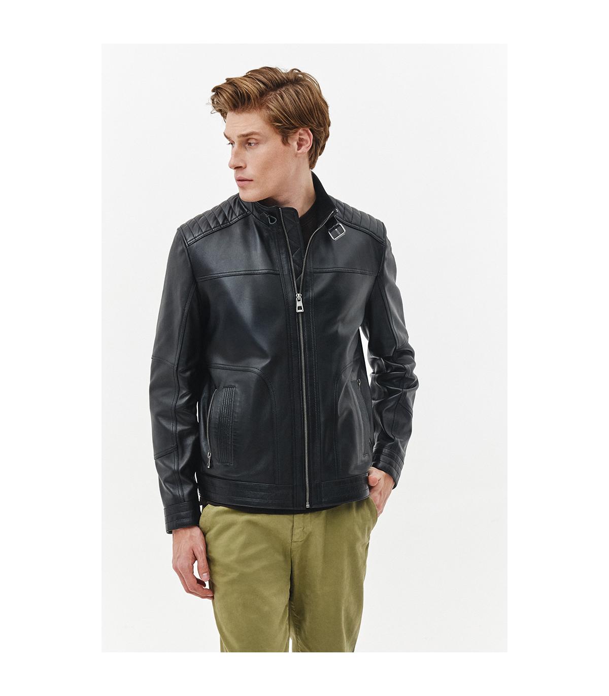 kurtka ze skóry jagnięcej