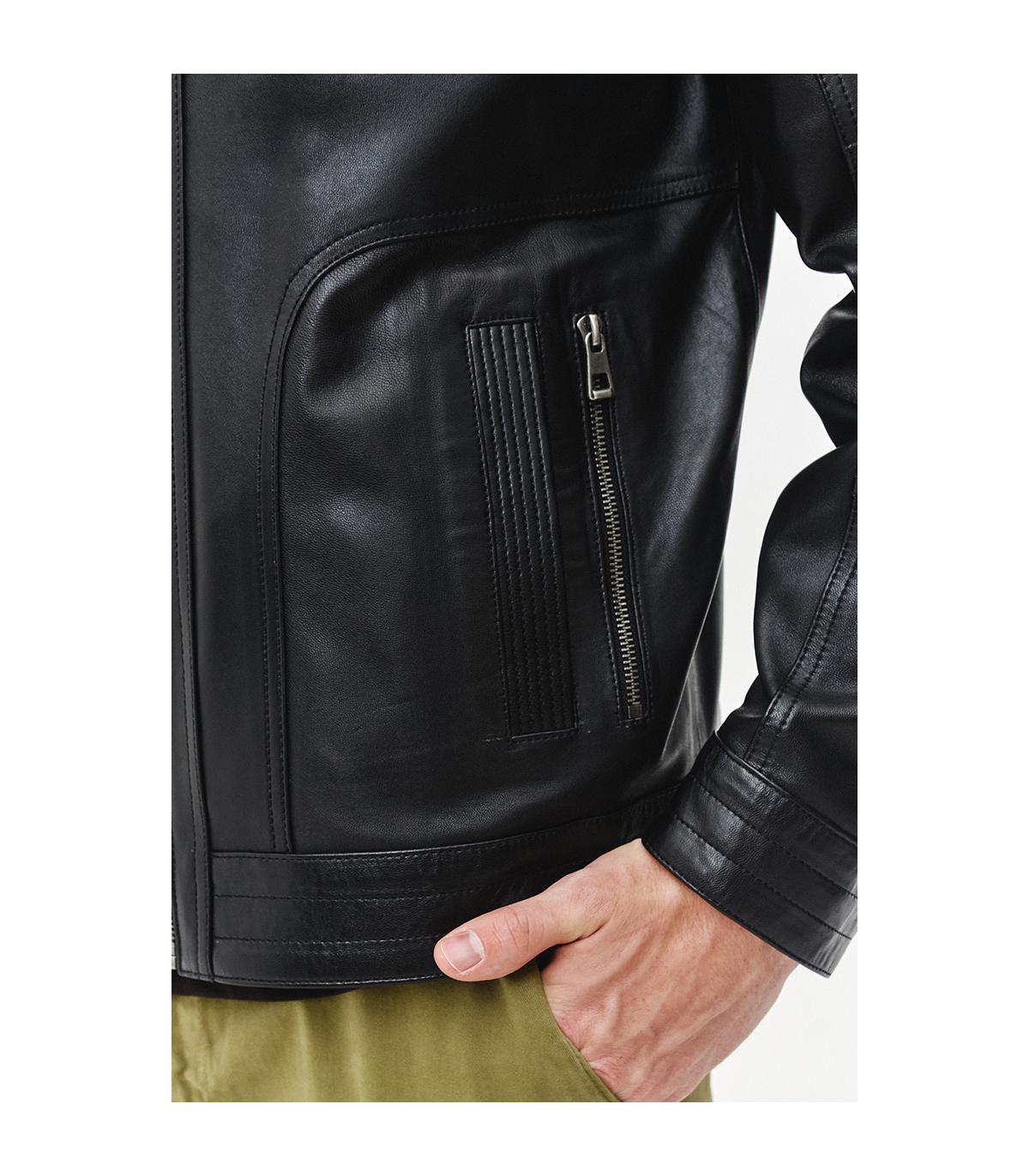 kurtka ze skóry jagnięcej