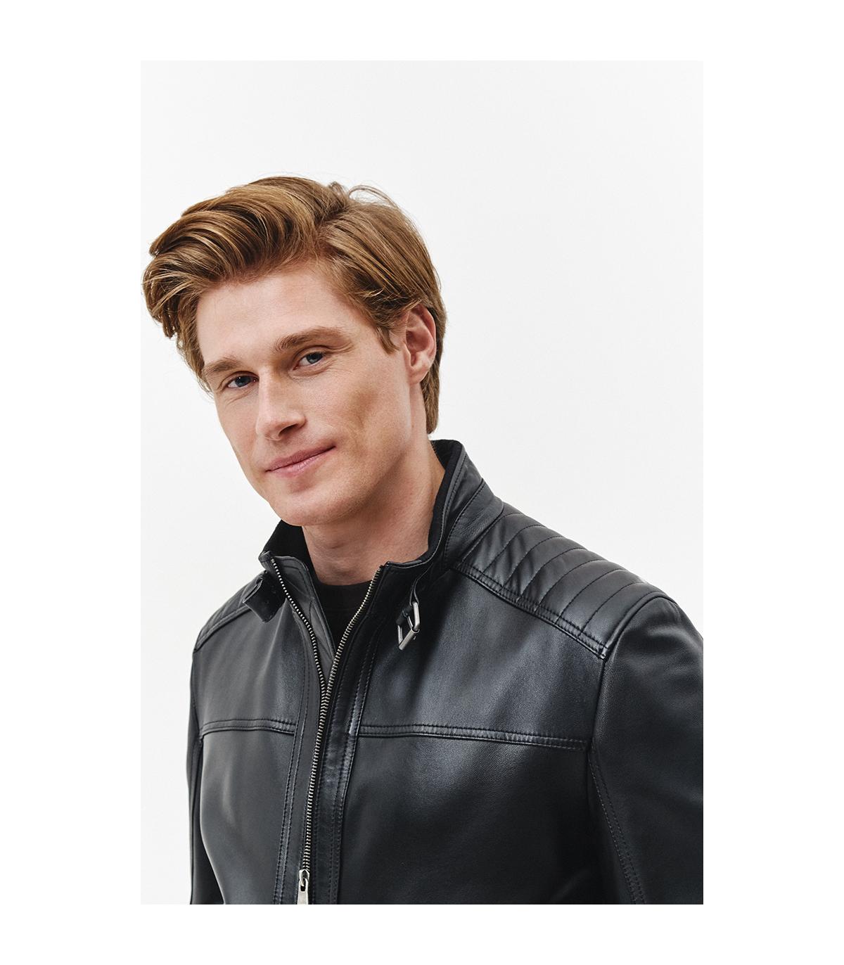 kurtka ze skóry jagnięcej