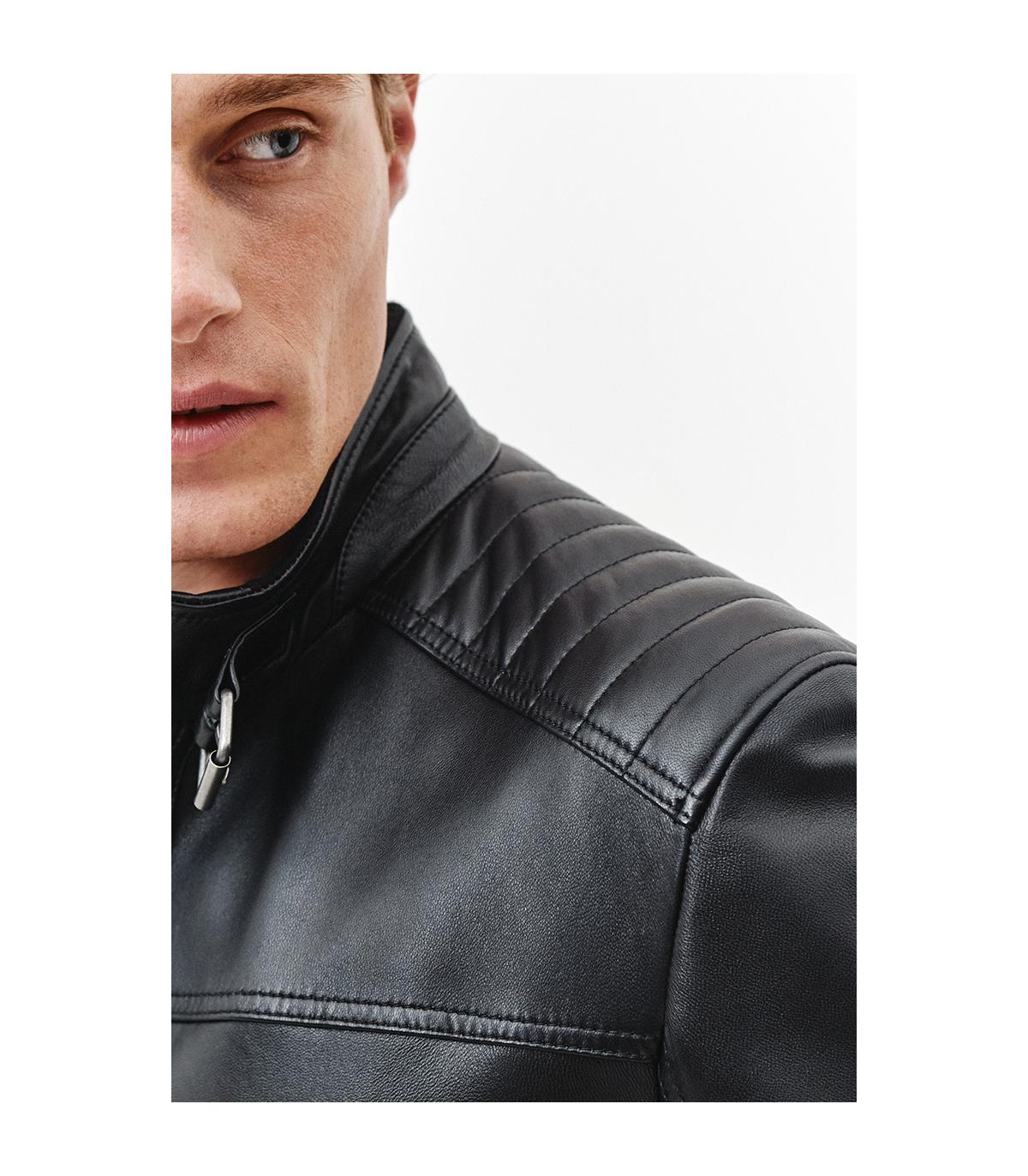 kurtka ze skóry jagnięcej