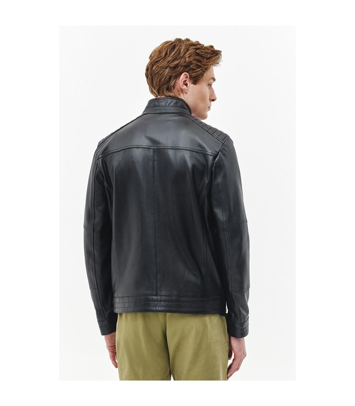 kurtka ze skóry jagnięcej