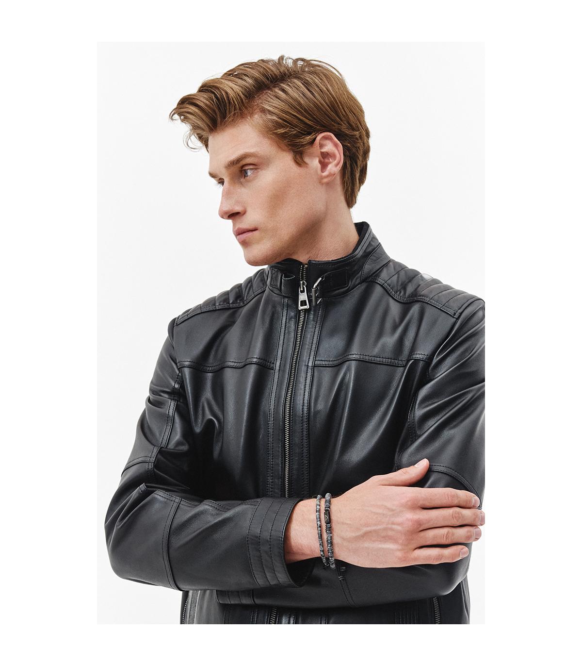 kurtka ze skóry jagnięcej