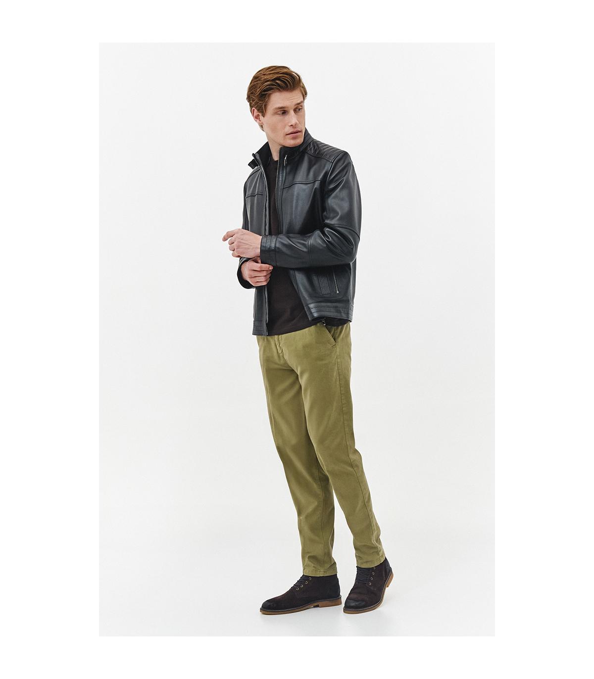 kurtka ze skóry jagnięcej