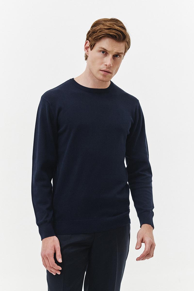 grantowy sweter męski