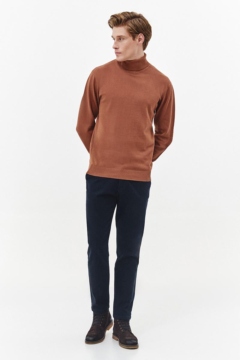 kamelowy golf męski