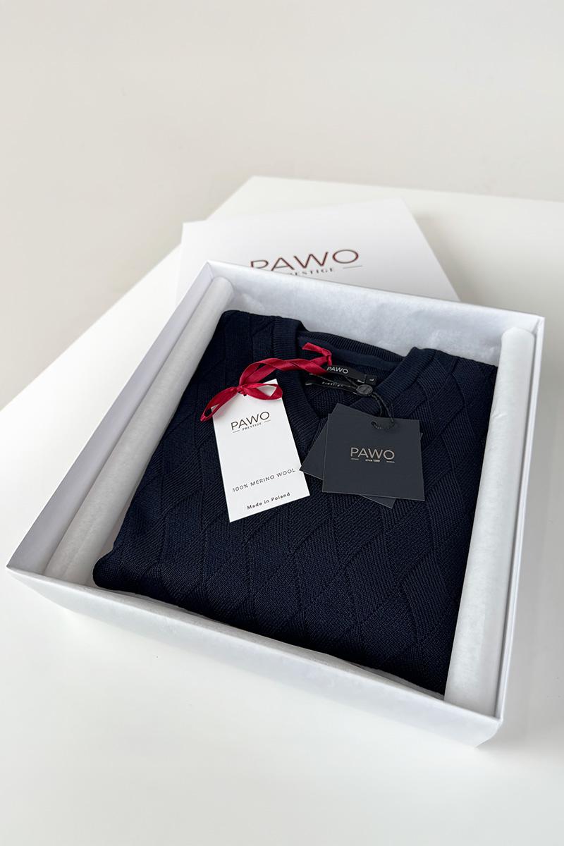 SWETER ASO Z WEŁNY MERINO