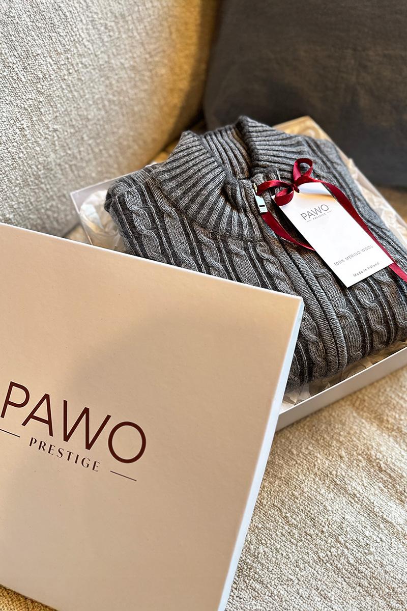 SWETER VISO Z WEŁNY MERINO