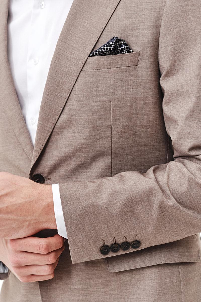 beżowa marynarka męska