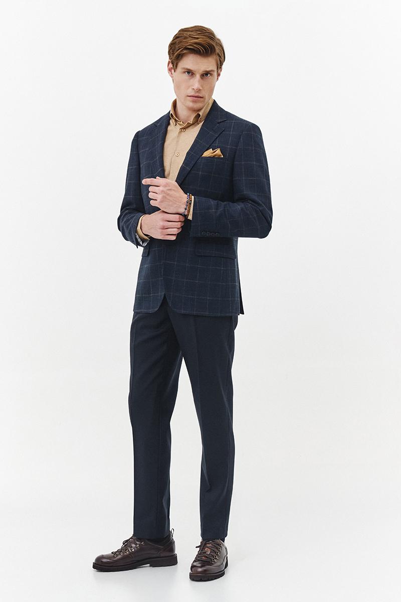 granatowa marynarka męska