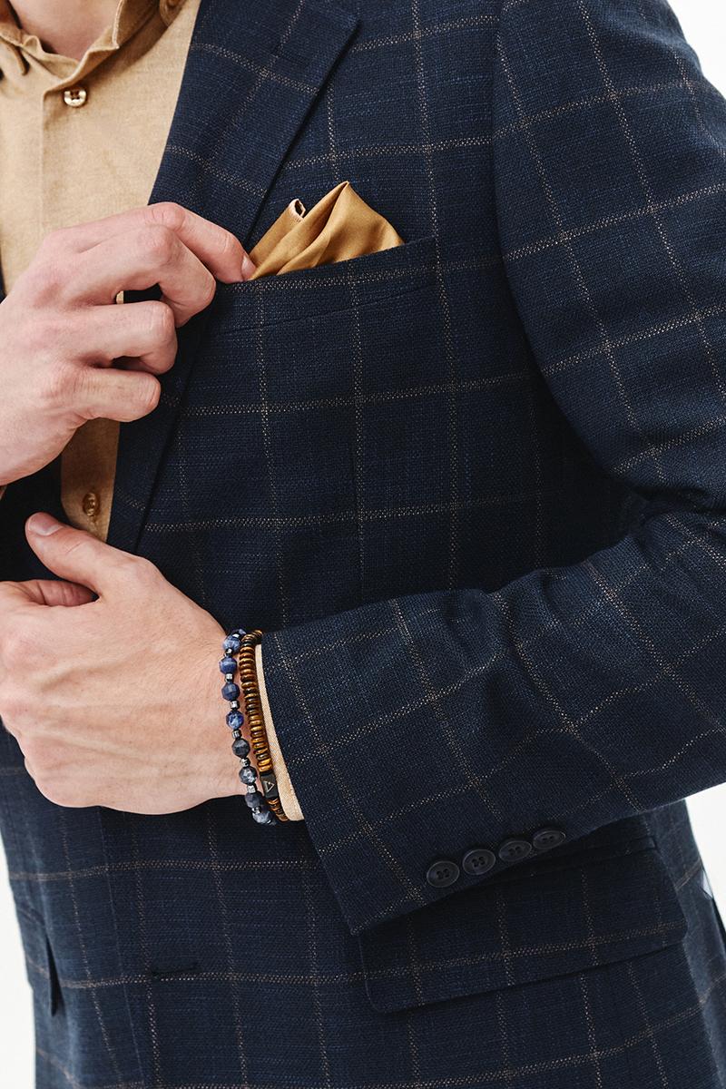 granatowa marynarka męska