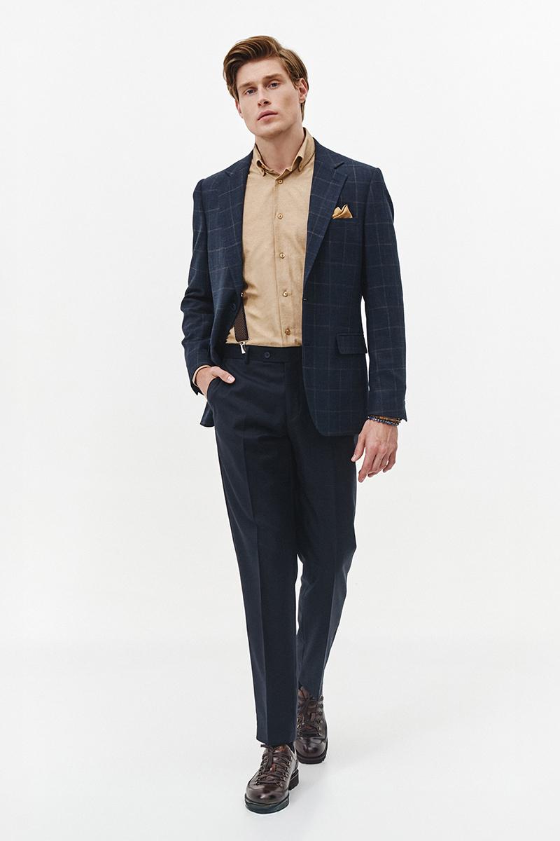 granatowa marynarka męska