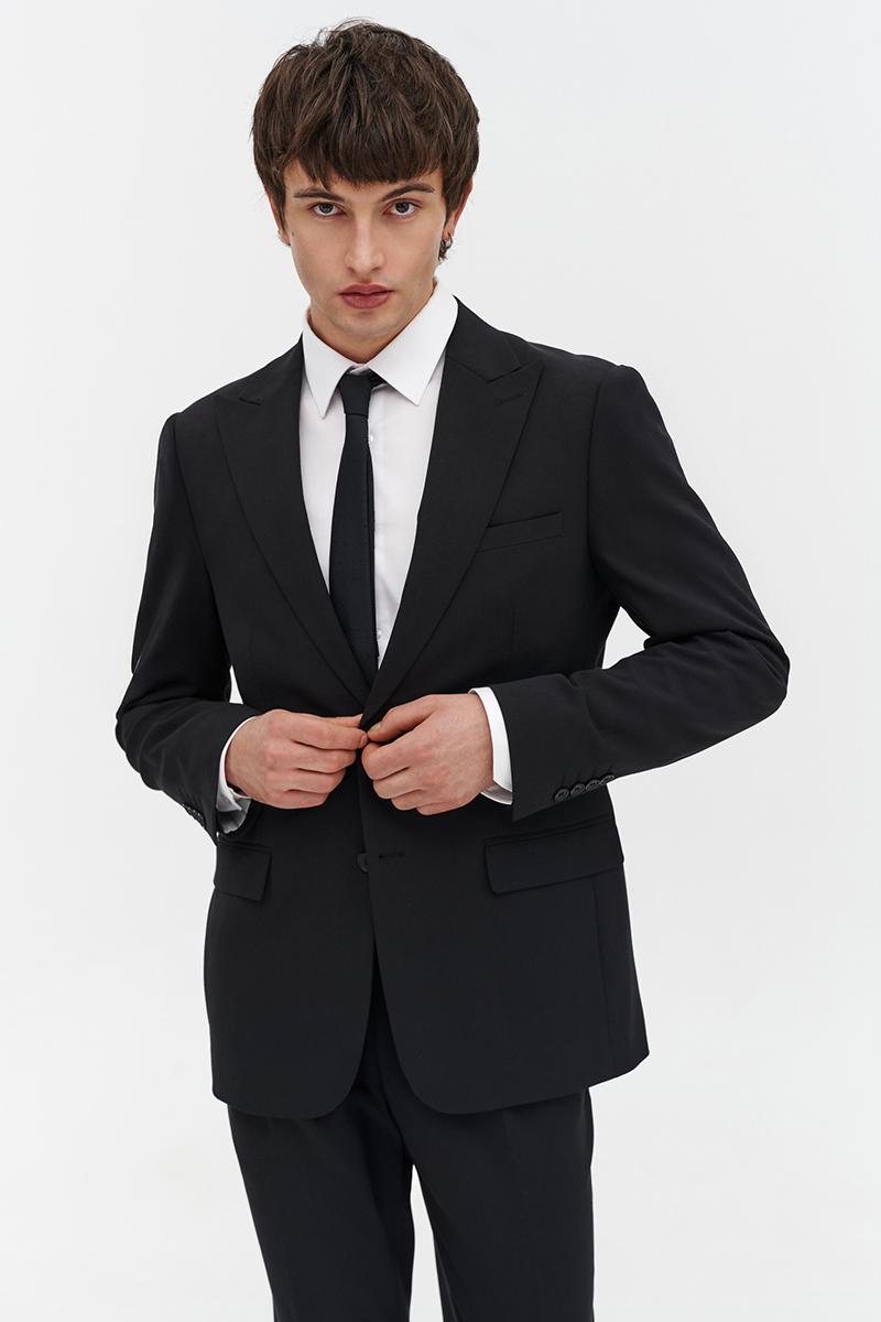 czarna marynarka męska