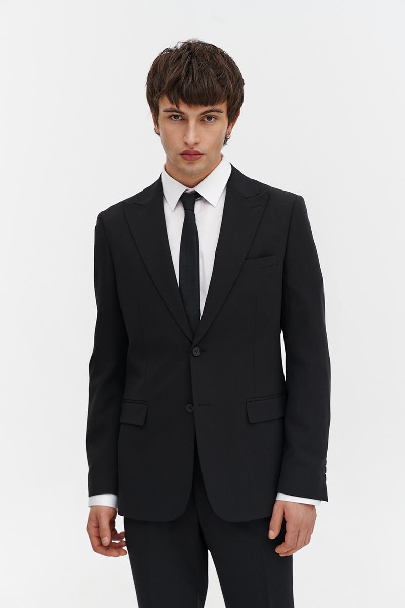 czarna marynarka męska