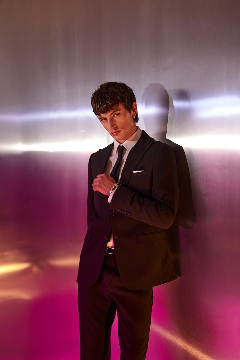 czarna marynarka męska