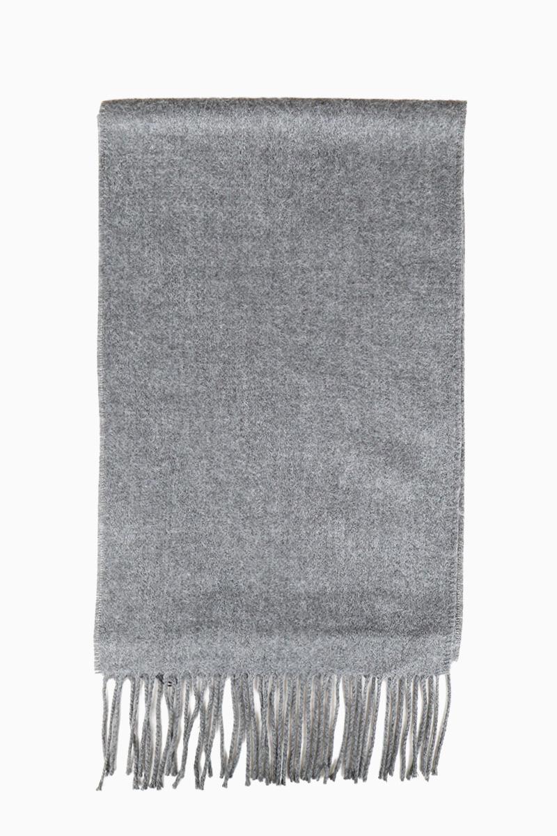 jasnoszary szal męski