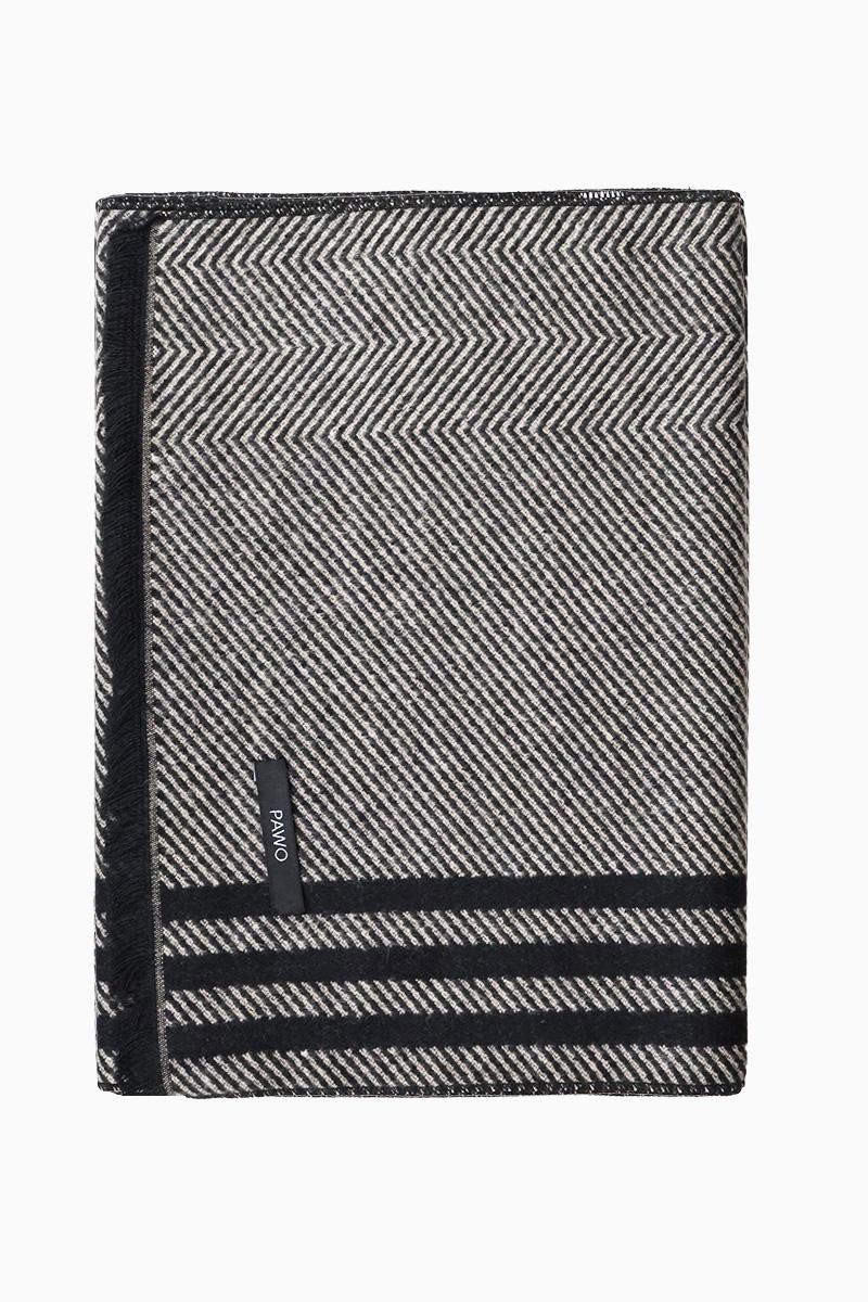 SZAL CZARNO SZARY JODEŁKA