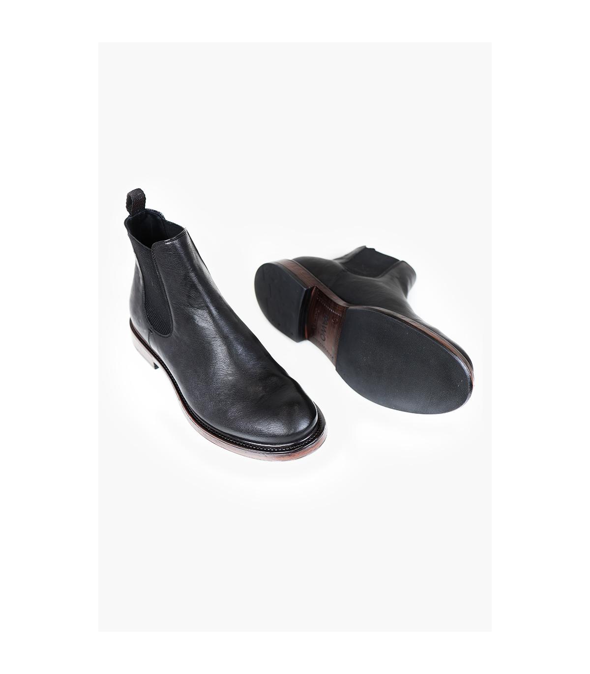 czarne sztyblety męskie