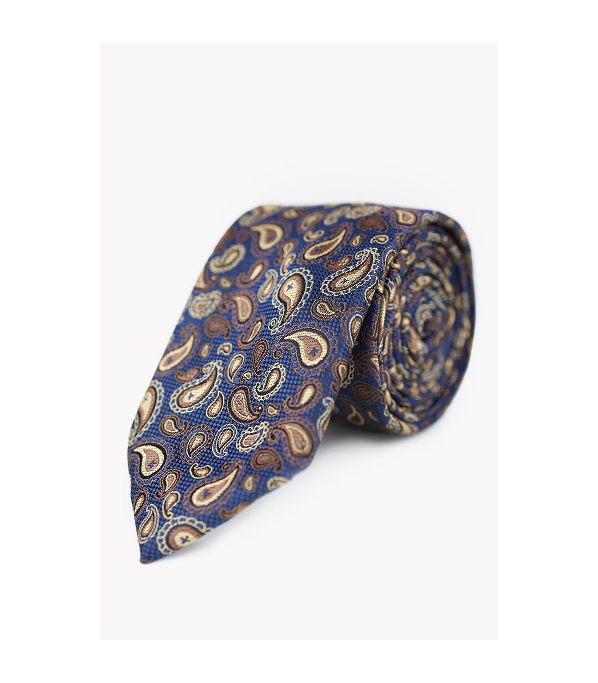 KRAWAT PRESTIGE WIELOKOLOROWY WZORY