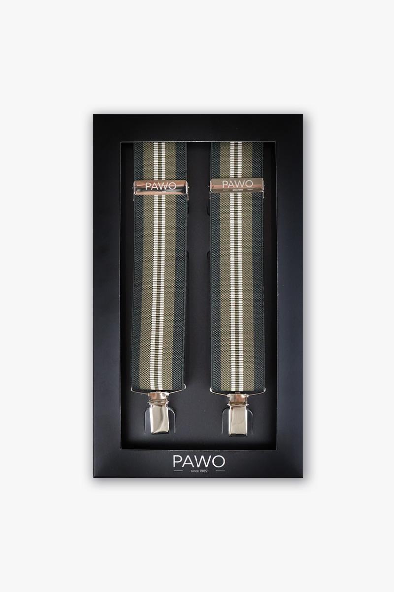 SZELKI KHAKI W PASKI