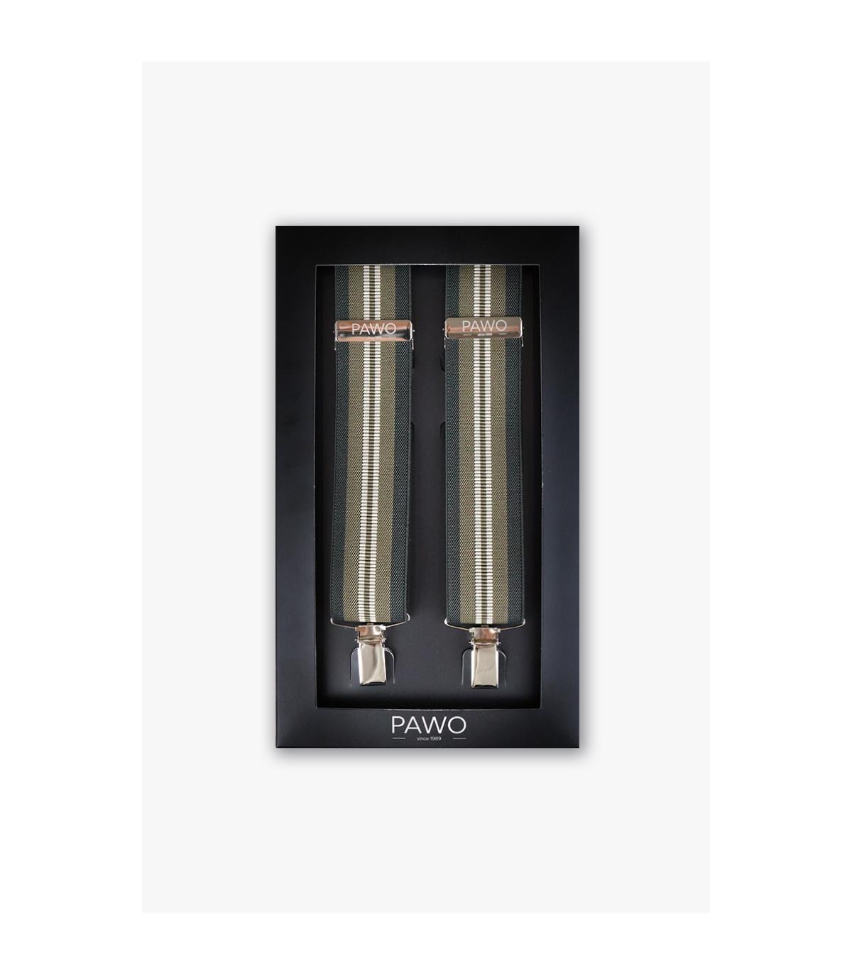 SZELKI KHAKI W PASKI