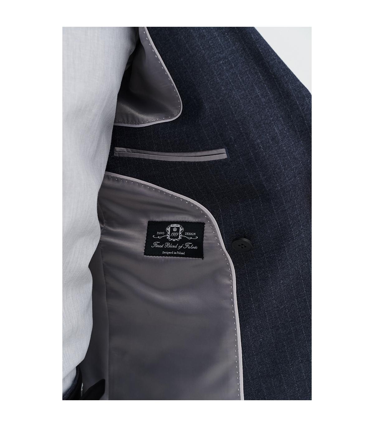 grafitowa marynarka męska