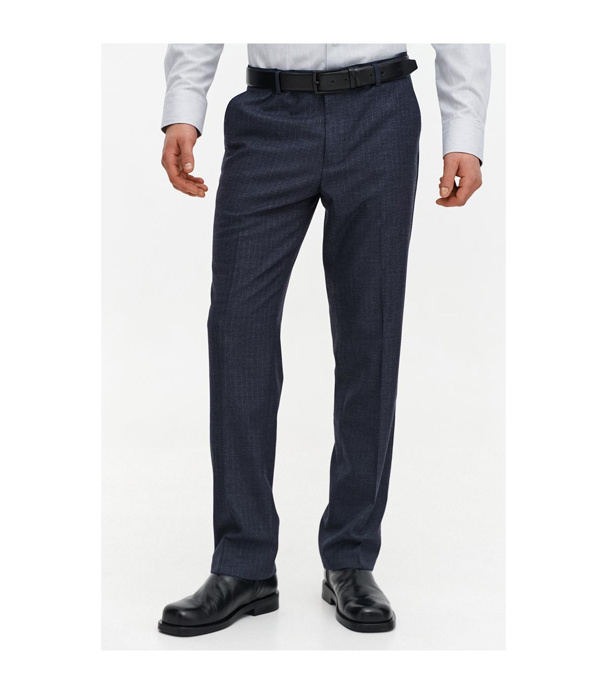 grafitowy garnitur męski dwurzędowy