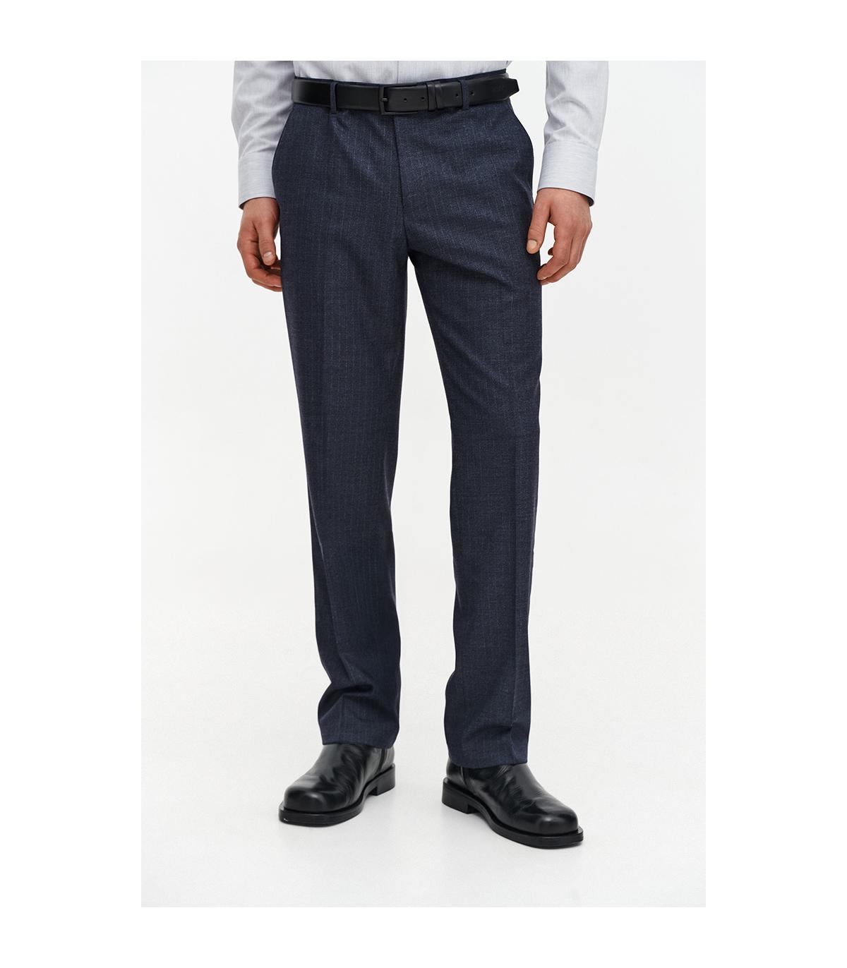 grafitowy garnitur męski dwurzędowy