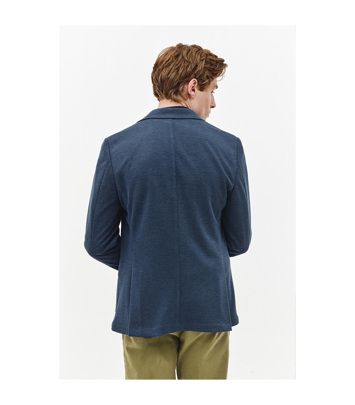 dzianinowa marynarka męska