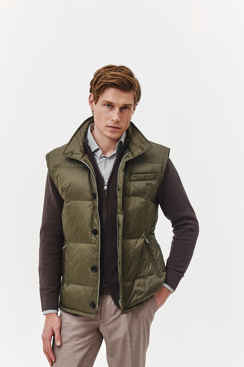 KHAKI KAMIZELKA MĘSKA KONS