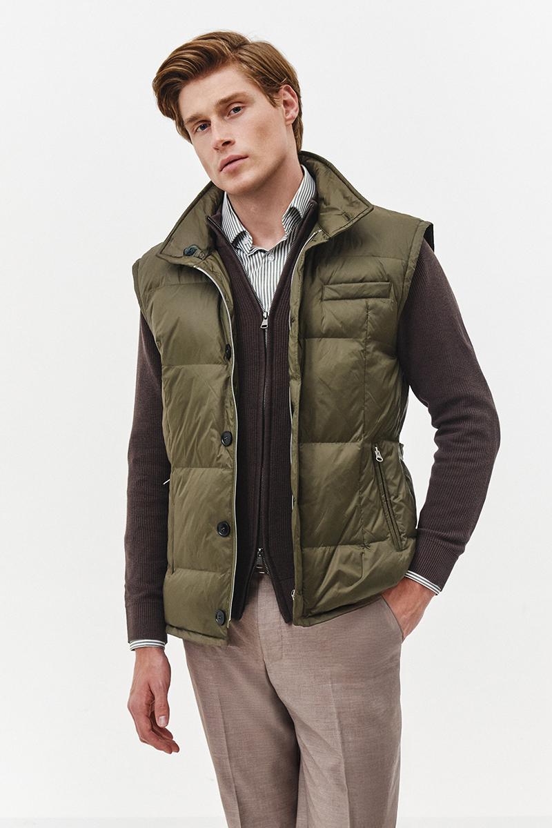 KHAKI KAMIZELKA MĘSKA KONS