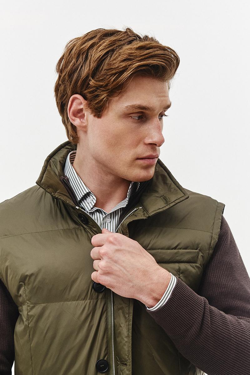 KHAKI KAMIZELKA MĘSKA KONS