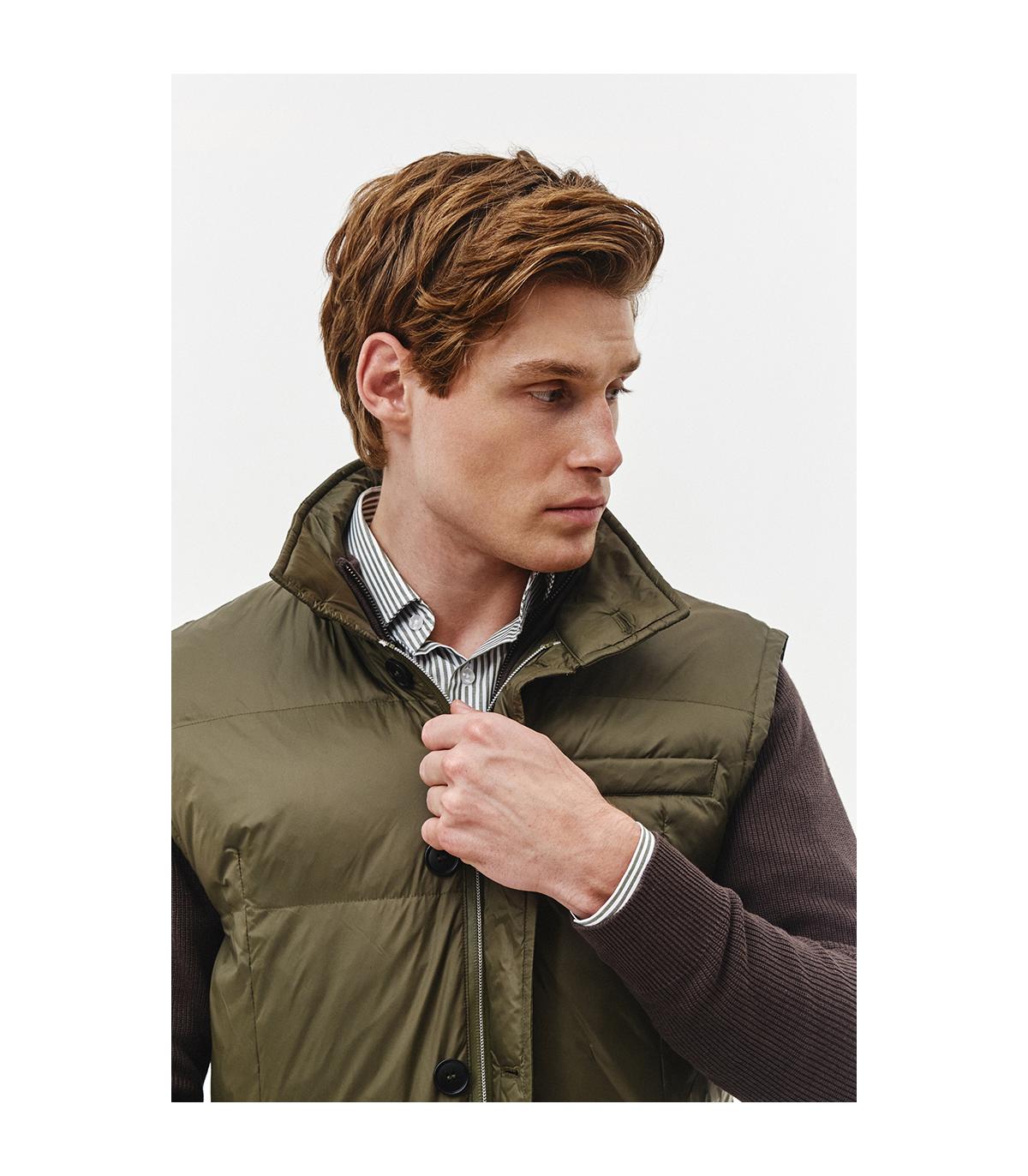 KHAKI KAMIZELKA MĘSKA KONS