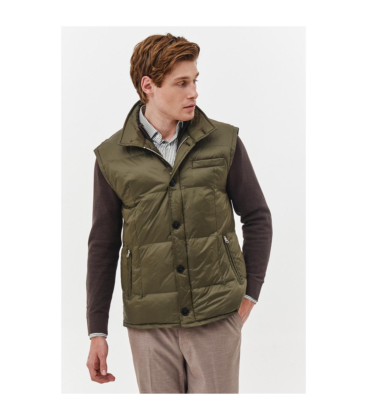 KHAKI KAMIZELKA MĘSKA KONS